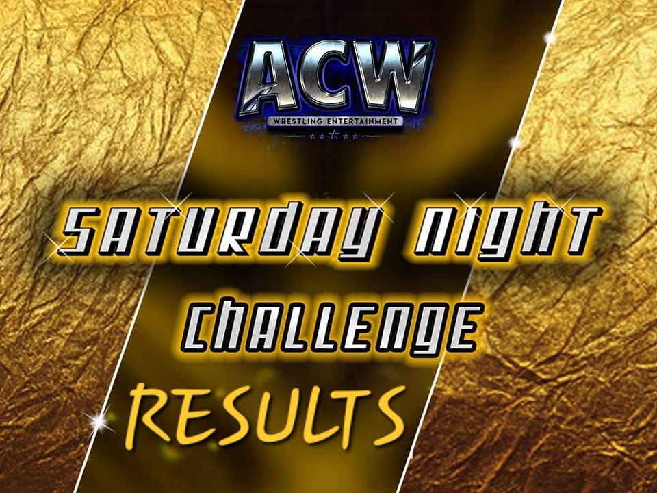 Ergebnisse ACW Saturday Night Challenge