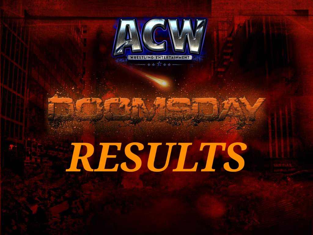 Ergebnisse ACW Doomsday XVIII